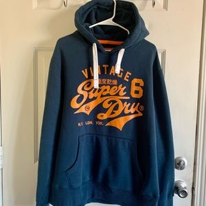 SuperDry Sweat shirt Jacket Vintage style